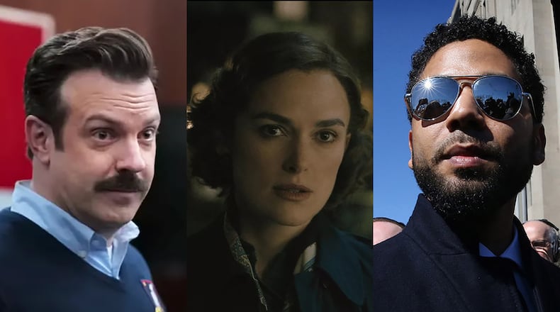 TV this week: the third season of Apple TV's "Ted Lasso," Hulu's "Boston Strangler" and Fox Nation's "Jussie Smollett: Anatomy of a Hoax." APPLE TV+/HULU/AP
