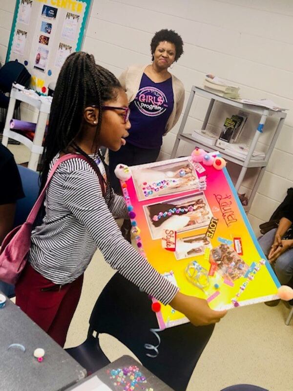 Enchanted Closet Girls Program offers year-round mentoring and life skills. Photo courtesy of Enchanted Closet