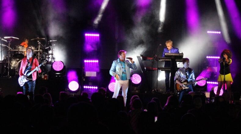 Duran Duran returned to Chastain Park Amphitheatre on Saturday for a two-hour show packed with fan favorites. Photo: Melissa Ruggieri/AJC