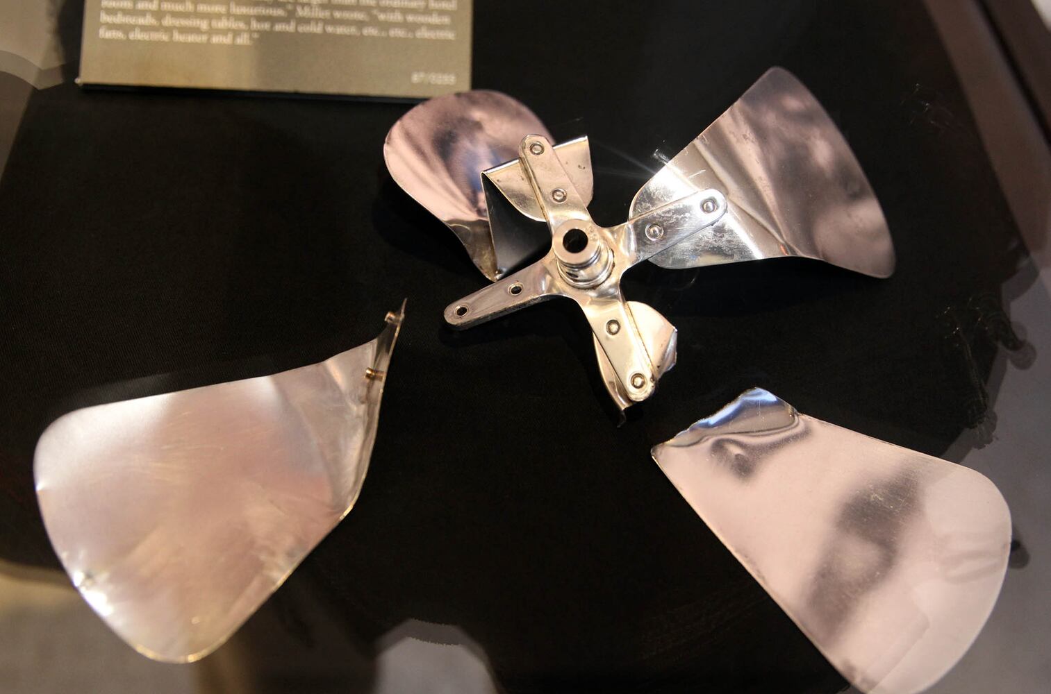Titanic Science Museum Exhibit