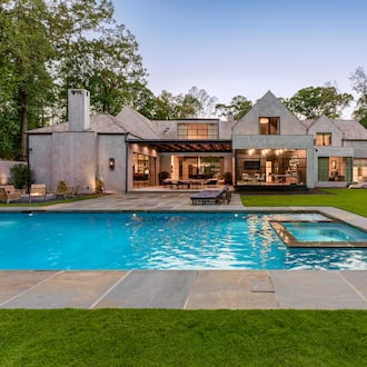 The 17,000-square-foot home was purchased in an off-market transaction.
Photo by Rob Knight courtesy of Hirsh Real Estate-Buckhead.com