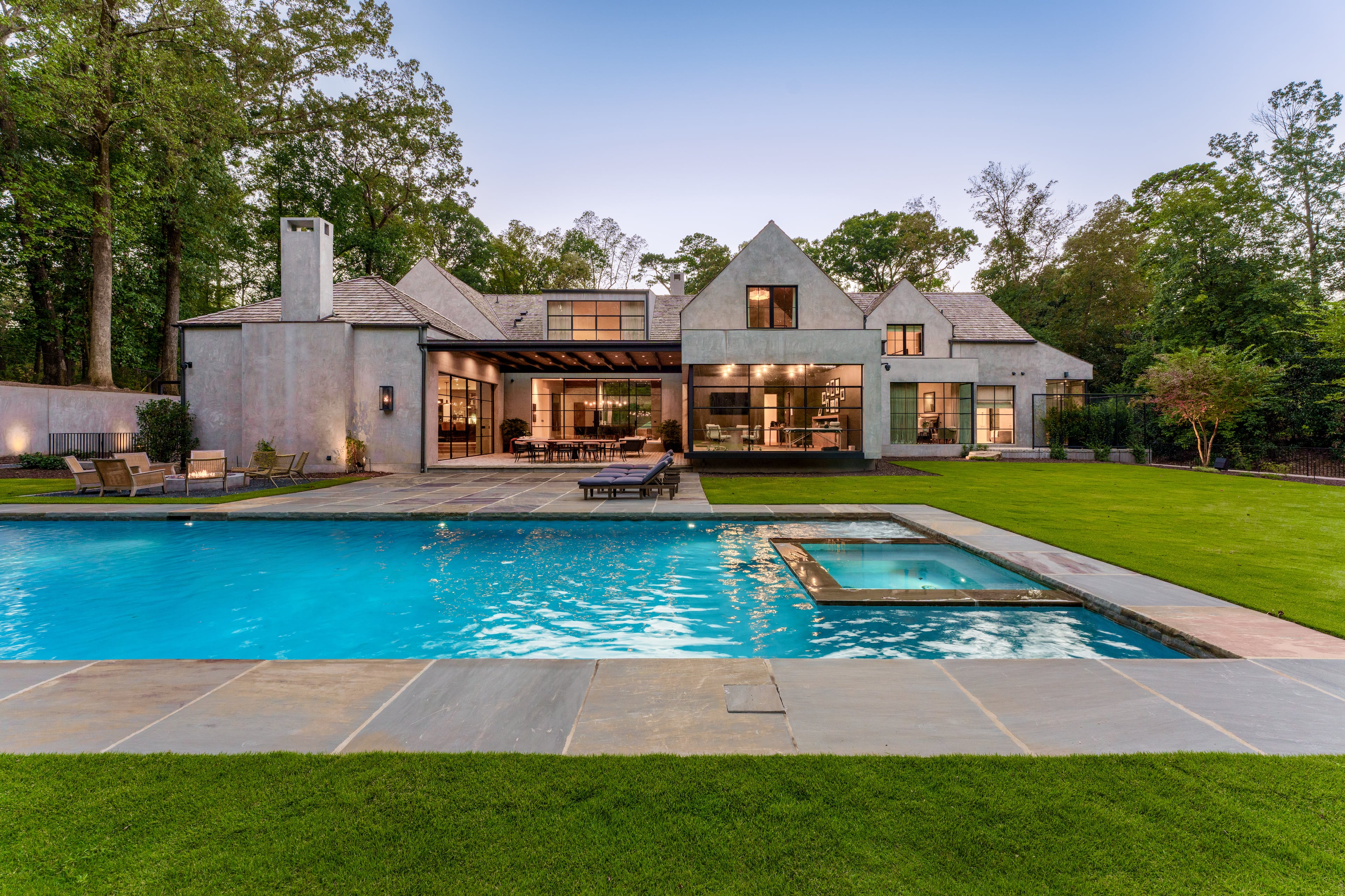 The 17,000-square-foot home was purchased in an off-market transaction.
Photo by Rob Knight courtesy of Hirsh Real Estate-Buckhead.com