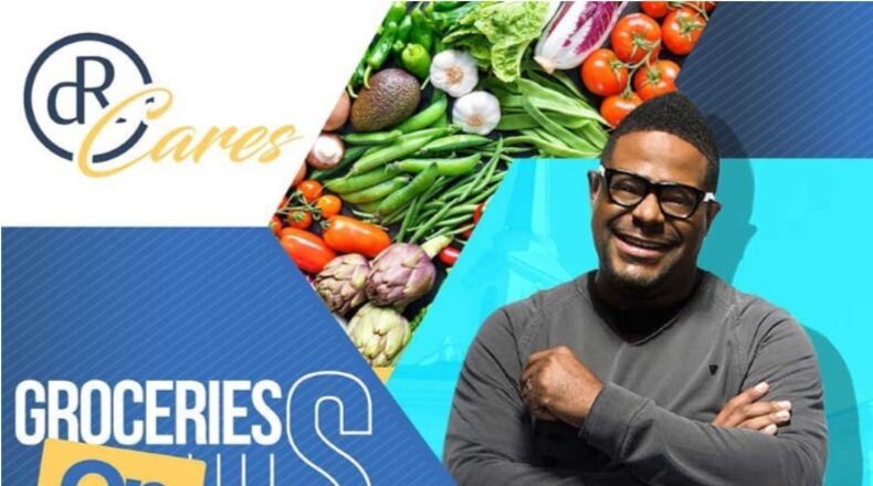 Bishop William Murphy, III, lead pastor (pictured) and the Rev. Danielle Murphy, first assistant pastor of The dReam Center Church of Atlanta host a twice monthly food giveaway. CONTRIBUTED