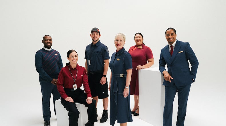 Delta Air Lines on March 20, 2024 unveiled new employee uniform prototypes. Source: Delta