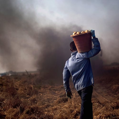 An indictment unsealed this week describes a conspiracy to exploit migrant farmworkers in Georgia. (David Goldman/AP)
