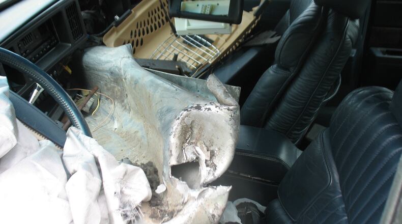 Eunice Ferguson was killed in Habersham County in September 2013 when a guard rail broke and speared her car.