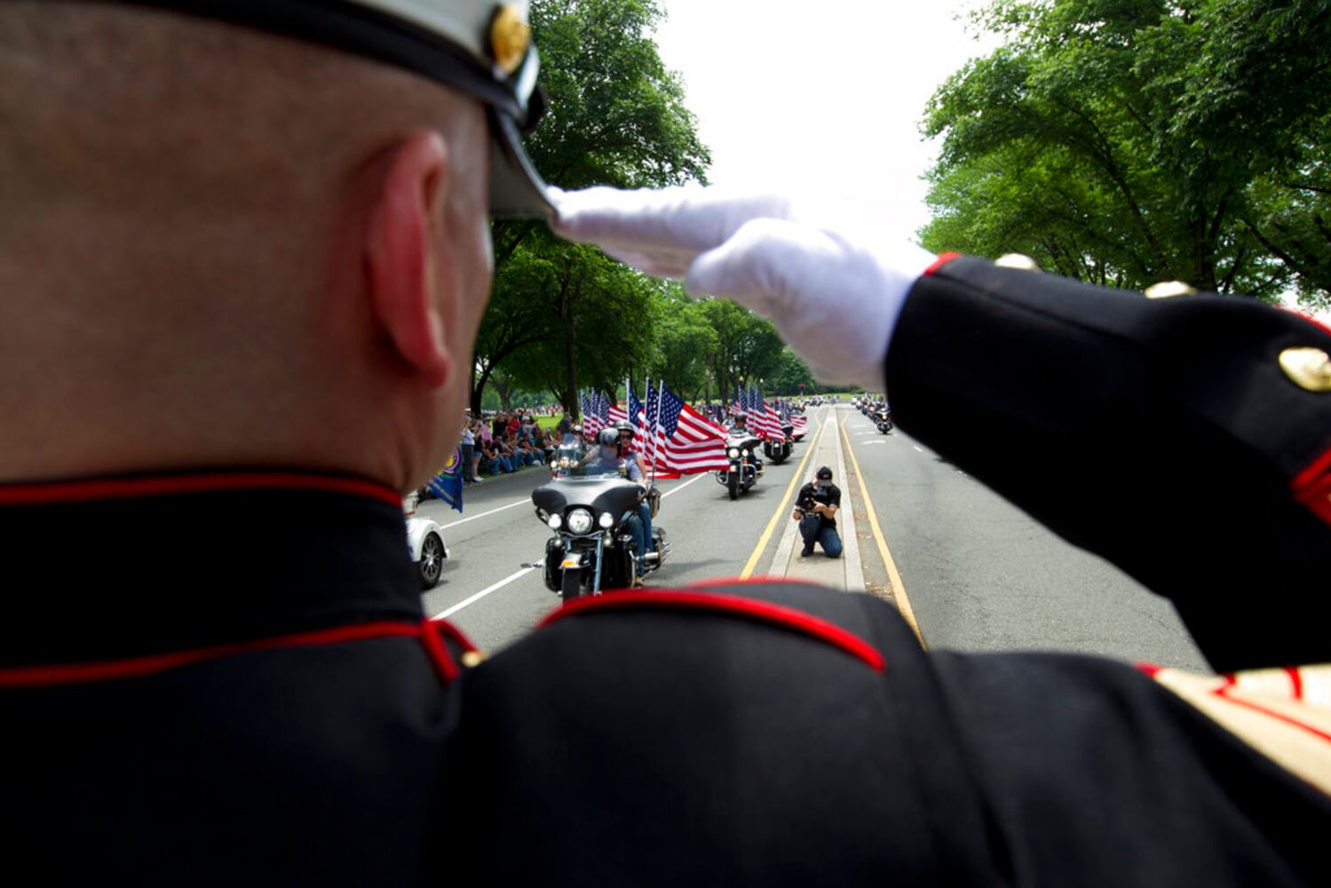 2018 rolling thunder motorcycle parade