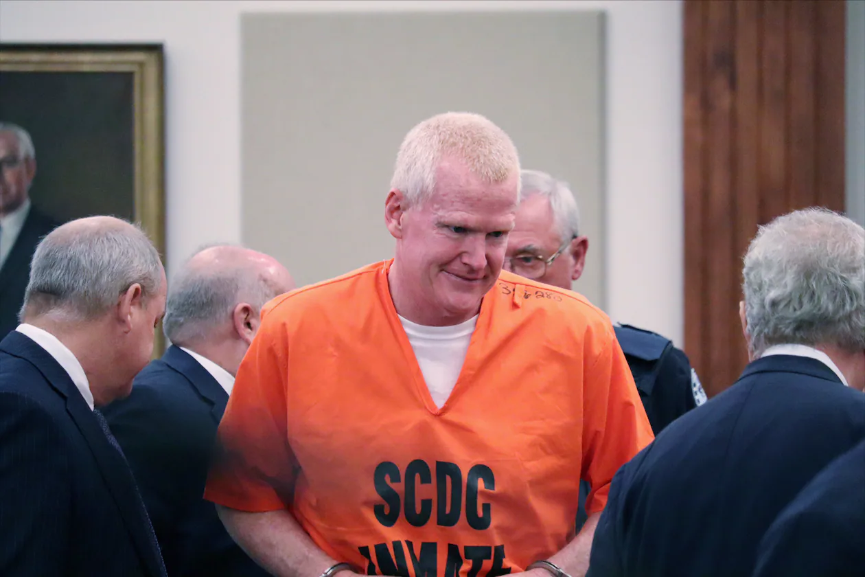 The double murder conviction of Alex Murdaugh, shown here in 2023, was overturned by the South Carolina Supreme Court. (James Pollard/AP File)
