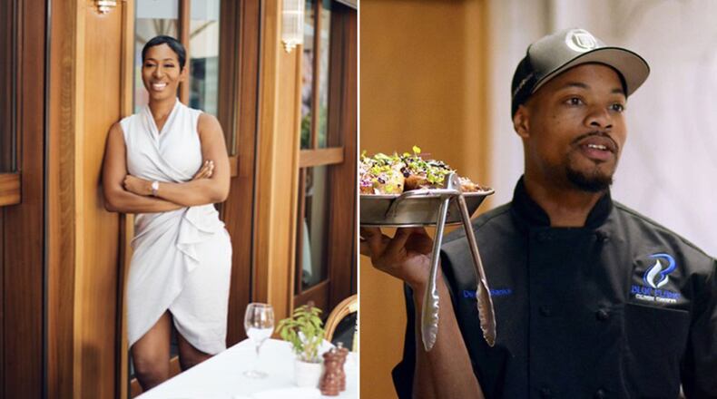 Bea Lewis (left) and Devon Banks