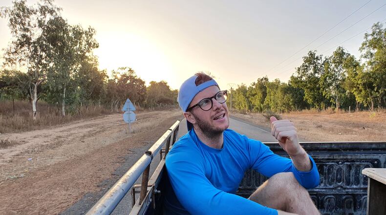 Lucas Hunter a 37-year-old U.S. citizen, was detained by Venezuelan officials near the Colombia-Venezuela border in January 2025, and no one has heard from him since. (Handout)