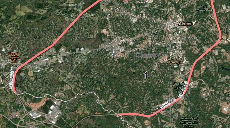 GDOT and construction partner C.W. Matthews Contracting Company, Inc. will begin construction on the U.S. 78/Ga. 10 Loop project in Athens beginning April 30. (Courtesy GDOT)