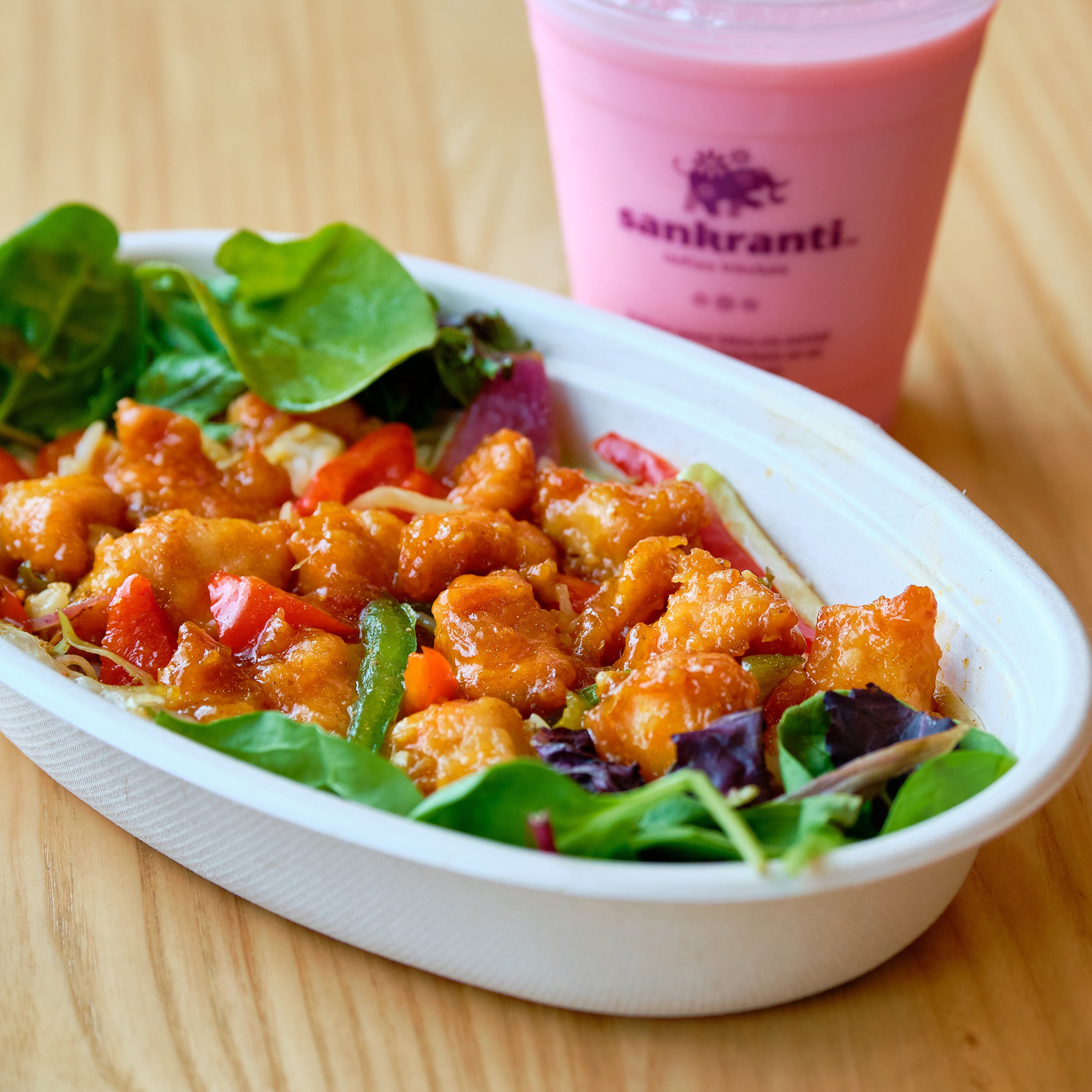 Sankranti’s Mango Chicken (Courtesy of Brandon Amato)