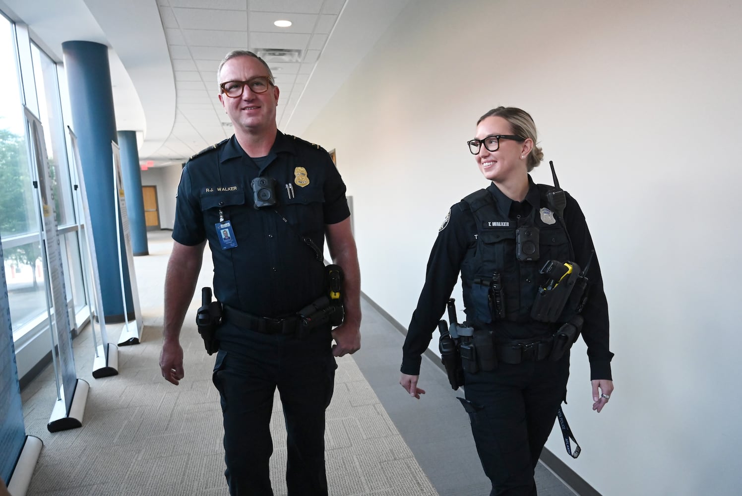 Father and daughter law enforcement duos