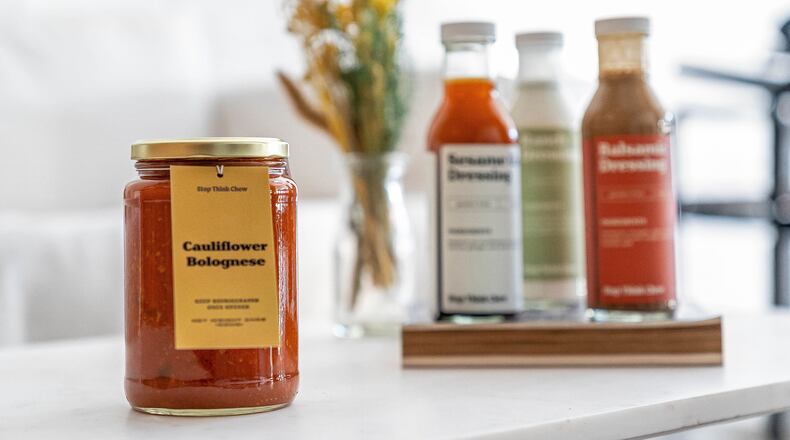 Cauliflower Bolognese sauce from Stop Think Chew. Courtesy of Stop Think Chew