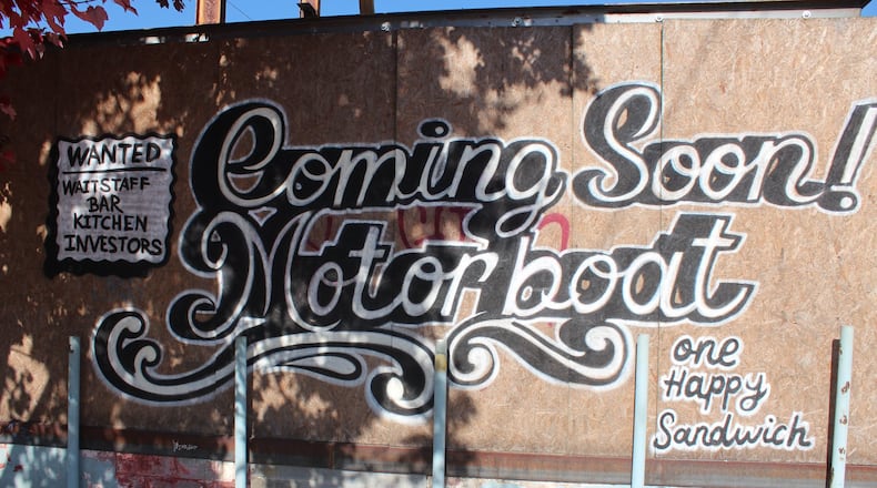 Motorboat is coming to Ponce de Leon Avenue.