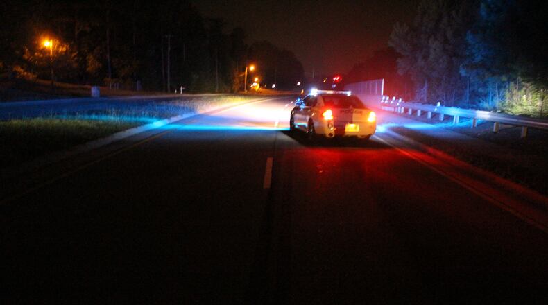 A 31-year-old man was hit about 1:30 a.m. by a passing motorist near the intersection of McGinnis Ferry Road and Northolt Parkway, according to Gwinnett County police.
