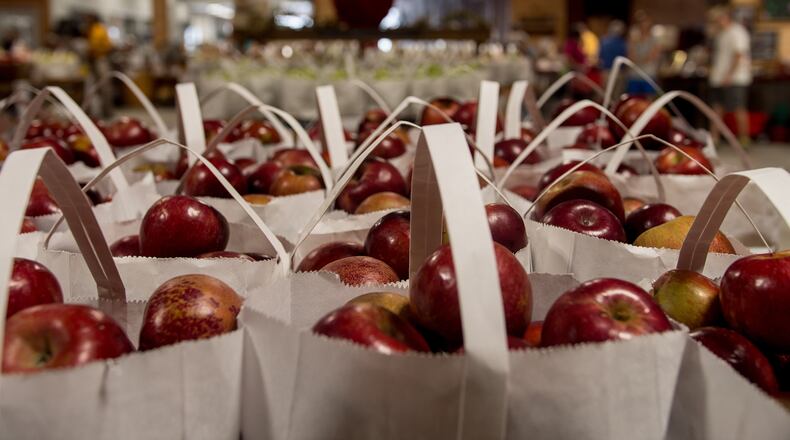 The Mercier Orchards farm store is filled with apple products, ranging from wine to hard cider to apple butter. (Courtesy of Mercier Orchards)