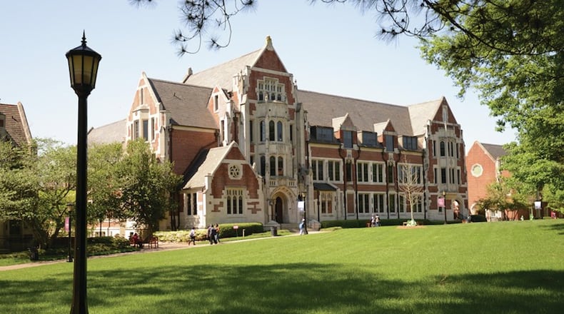 The Agnes Scott College campus. (Courtesy of Agnes Scott College)