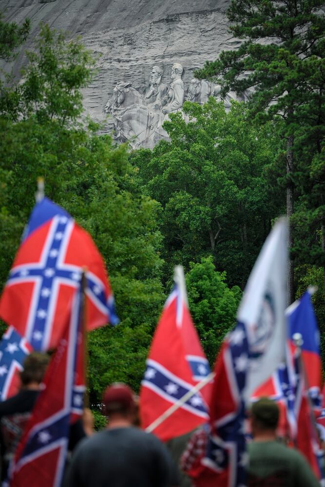 Confederate flag rally