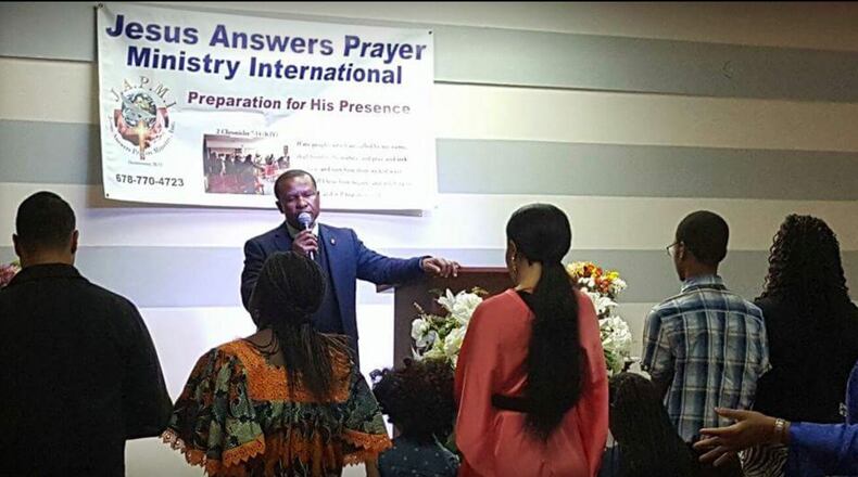 Snellville Faithful City Christian Center to operate in Fountain Square Shopping Center. Courtesy Jesus Answers Prayers Ministry