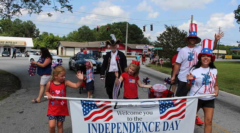Independence Celebration parade will slow traffic through Loganville. Courtesy City of Loganville