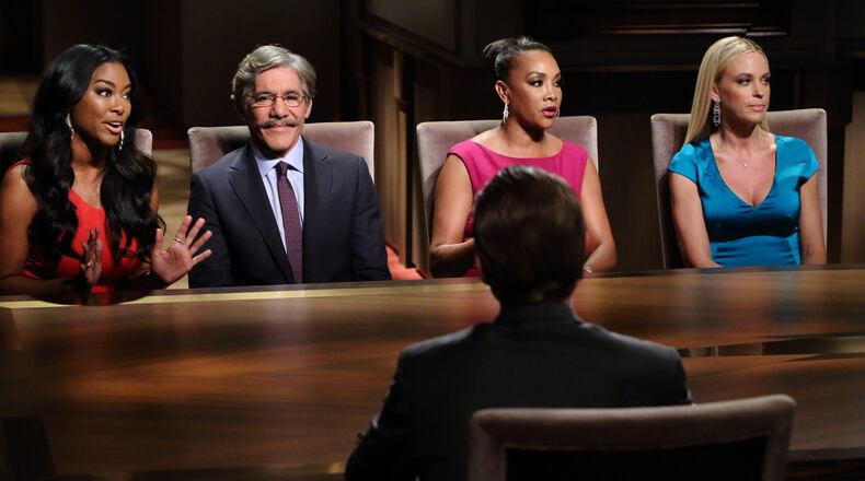 CELEBRITY APPRENTICE -- Episode 1409 -- Pictured: (l-r) Kenya Moore, Geraldo Rivera, Vivica A Fox, Kate Goseelin -- (Photo by: Douglas Gorenstein/NBC) CELEBRITY APPRENTICE -- Episode 1409 -- Pictured: (l-r) Kenya Moore, Geraldo Rivera, Vivica A Fox, Kate Goseelin -- (Photo by: Douglas Gorenstein/NBC)