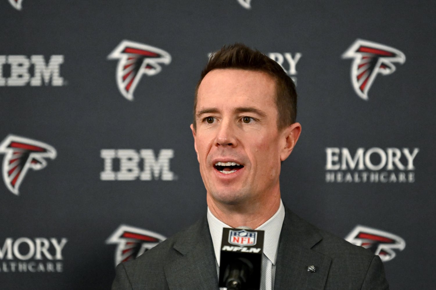 New Falcons president of football Matt Ryan