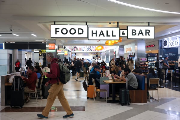 The AJC visited every concourse of Hartsfield-Jackson Atlanta International Airport to find the best places to eat. (Jason Getz/AJC)