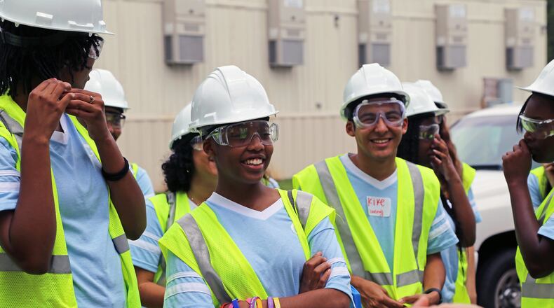 Students participate in the 2019-2020 Gwinnett Youth Commission. (Courtesy Gwinnett County)