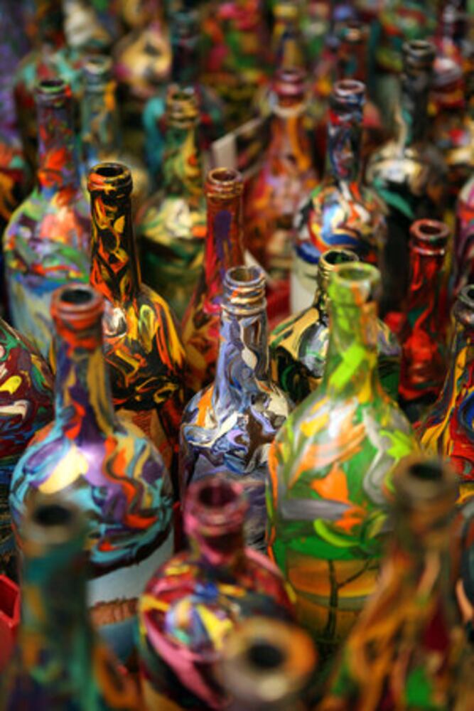 Eddie King's wild and wonderful bottles