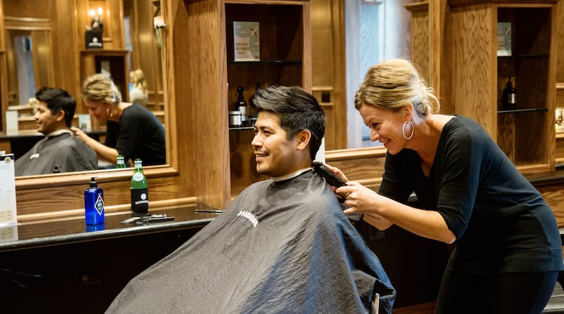 This men's salon offers more than just haircuts.
Courtesy of Boardroom Salon for Men