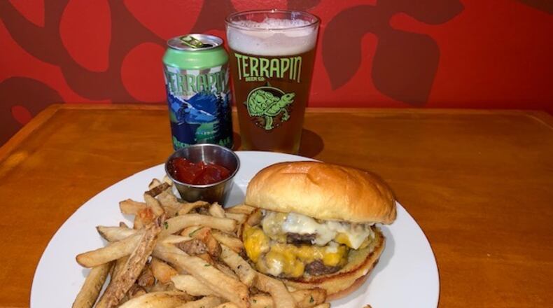 Get a burger and a beer for $12 at The Barrelhouse every Monday night.