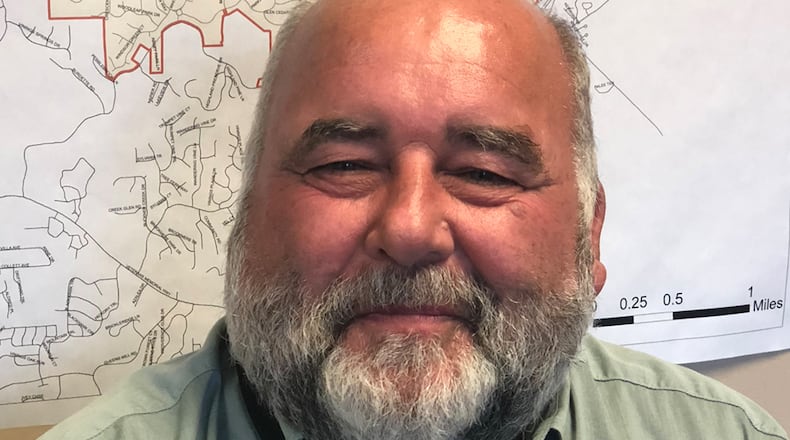 Frank Martin, a 32-year employee of the Smyrna Public Works Department, now is the department’s director. Courtesy of Smyrna