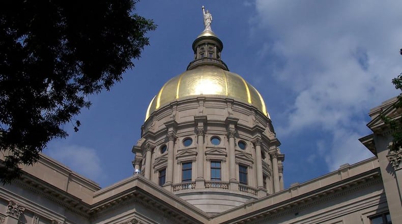 The Georgia Capitol.