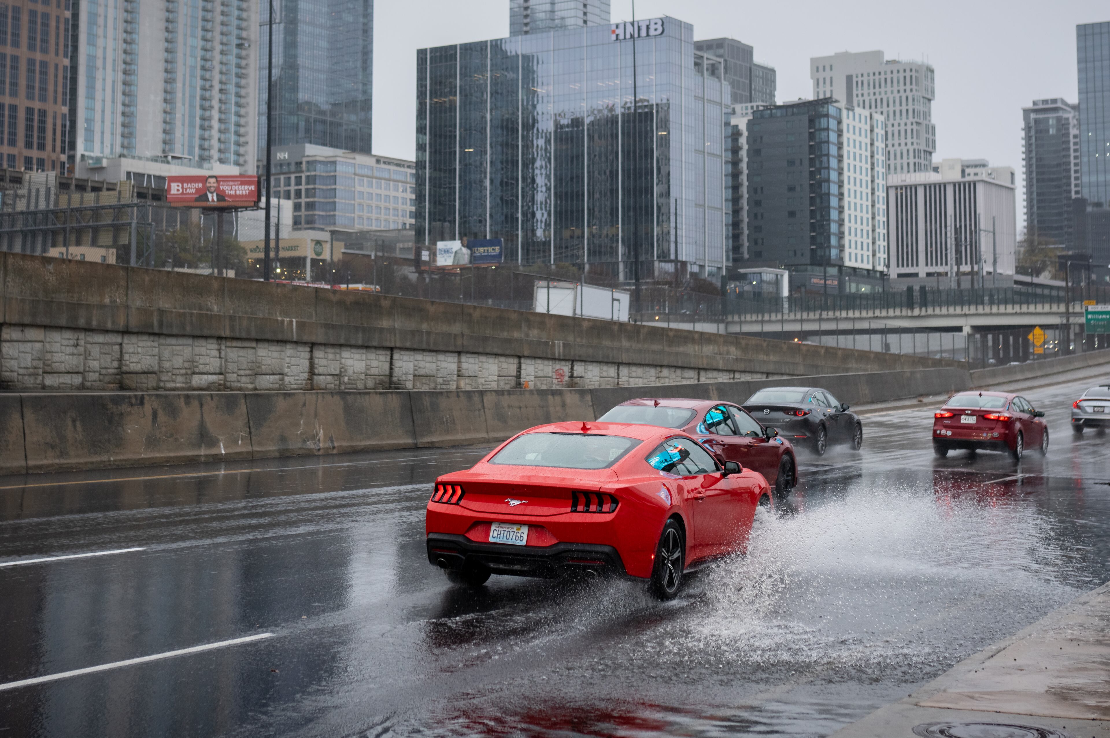 Rainy weather hits metro Atlanta