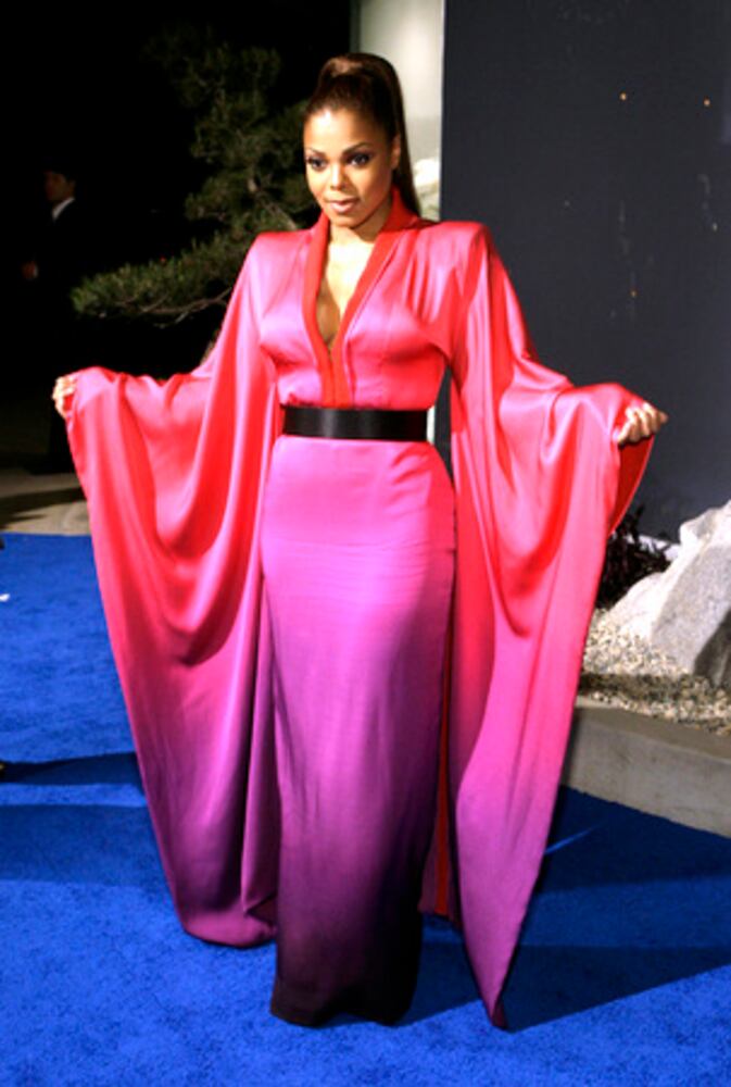 Janet Jackson dazzles at McQueen boutique