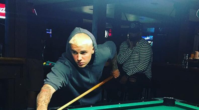 Justin Bieber posted this photo of himself