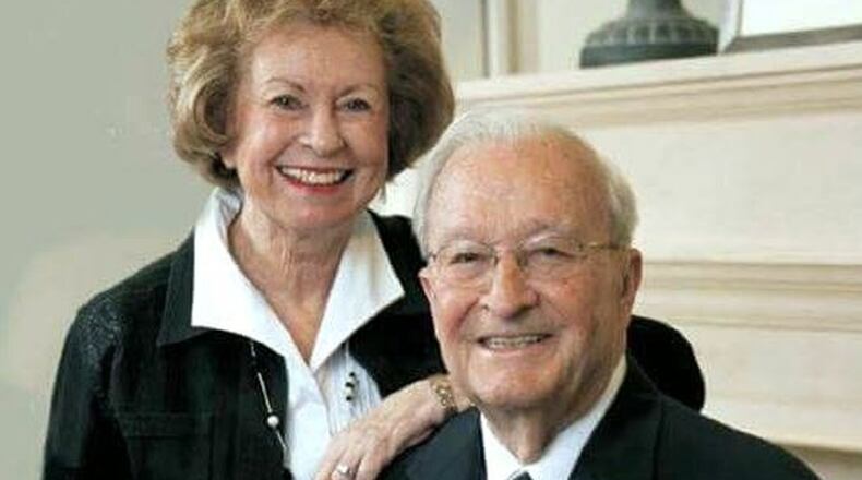 Ret. Col. Nimrod “Mac” McNair Jr. with his wife, Delysia Ashwood McNair.