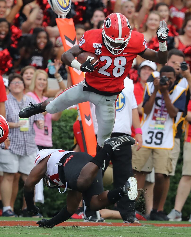 Photos: Bulldogs pile up points in rout of Arkansas State