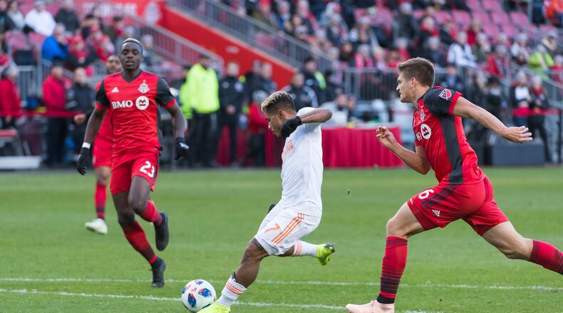 Atlanta United fell 4-1 to Toronto FC in regular season finale Oct. 28, 2018, at BMO Field in Toronto.