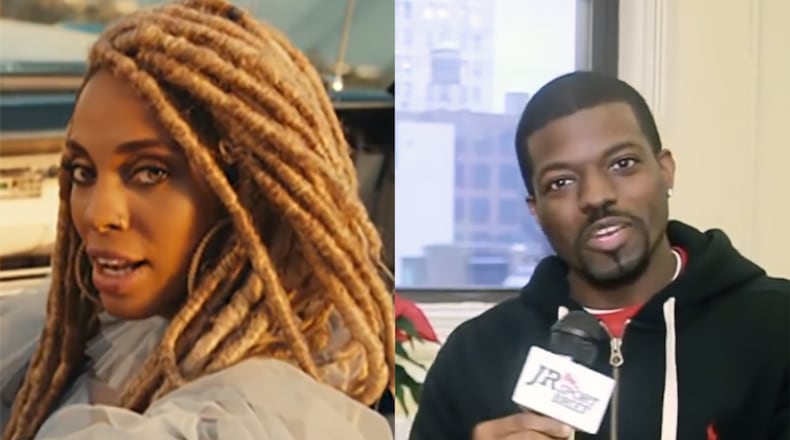 Jade Novah and JR are both part of the newly revamped V-103 morning show with Frank Ski.