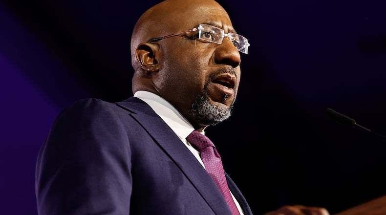 U.S. Sen. Raphael Warnock, D-Ga. (Natrice Miller/The Atlanta Journal-Constitution/TNS)