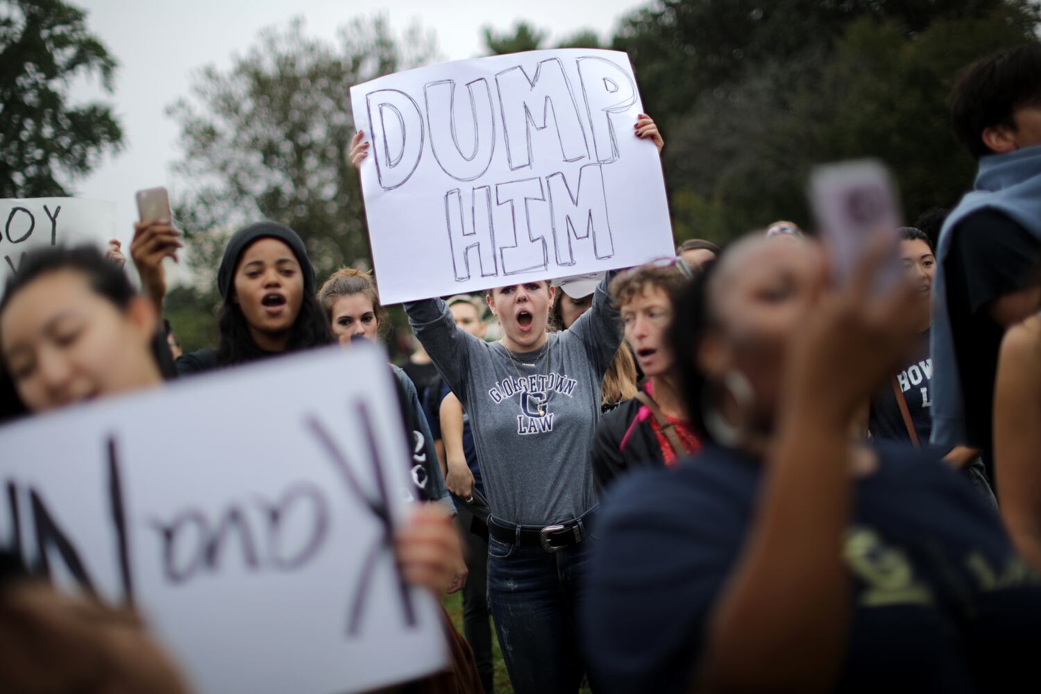 Kavanaugh protests