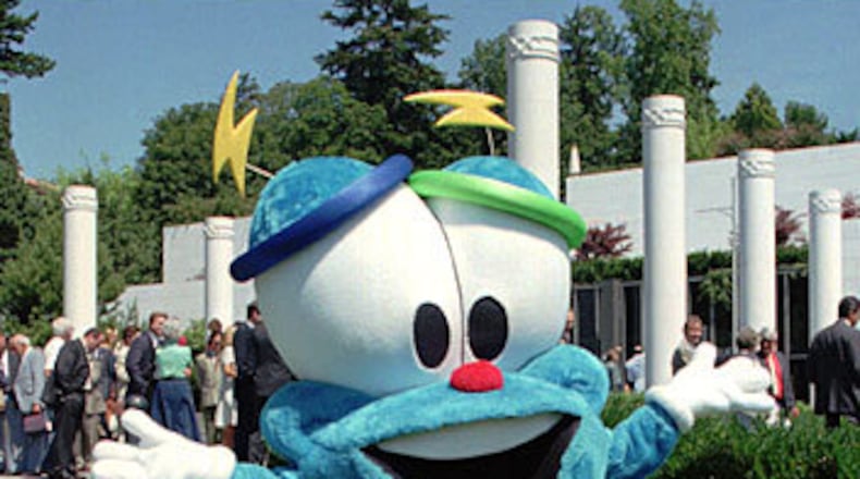 Izzy, mascot for the Atlanta 1996 Summer Games.