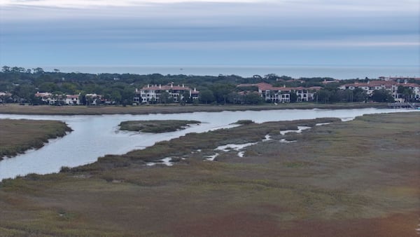 Gov. Brian Kemp's annual Sea Island retreat offered a closer look this year at the two Republicans battling to succeed him. (Miguel Martinez/AJC)