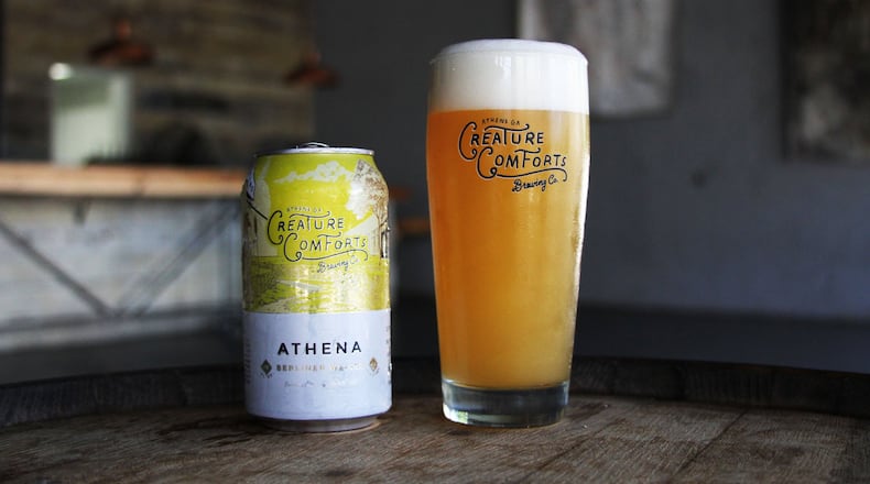 Creature Comforts brews Athena in a former car dealership in downtown Athens. (Courtesy Creature Comforts)