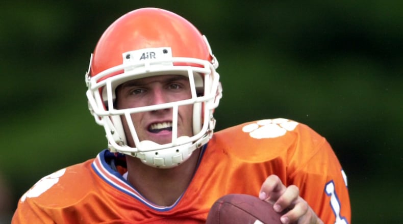 010809 - LILBURN, GA -- Jeff Francoeur (cq) at Parkview High School Football practice. (T. LEVETTE BAGWELL/AJC staff)