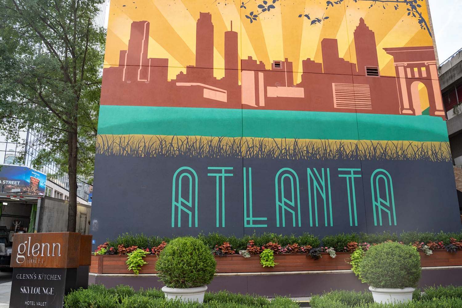 FIFA preps in downtown Atlanta, Georgia