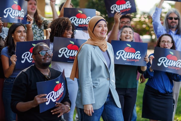 State Rep. Ruwa Romman is running for Georgia governor.