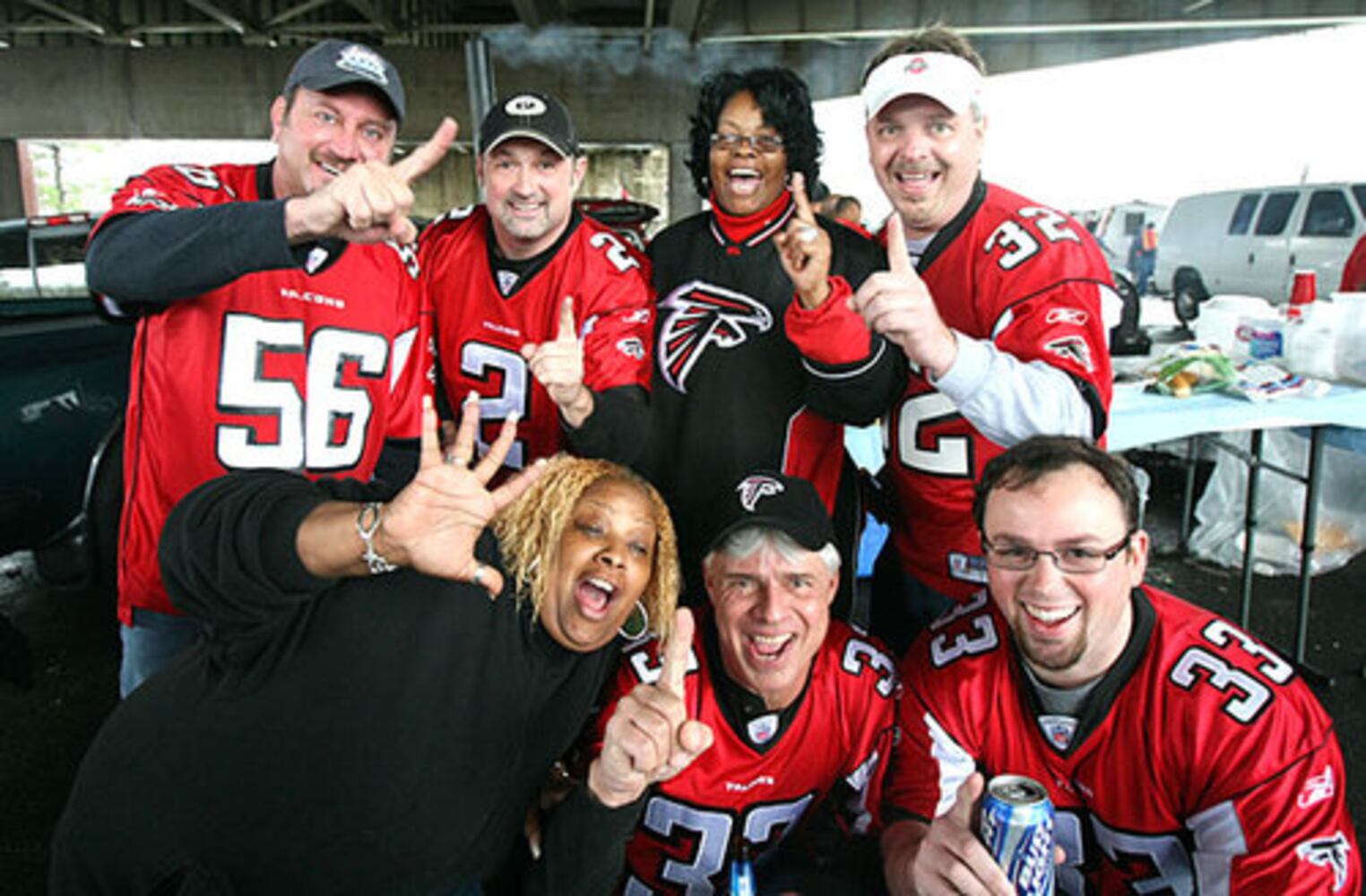 Falcons Photos: Tailgating at the Georgia Dome